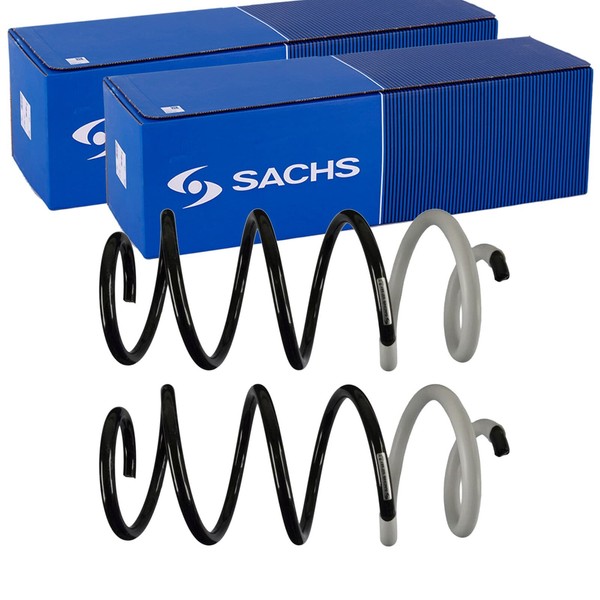 2X Sachs Fahrwerksfedern Vorne Passend FÜR Renault Espace Links+Rechts-image