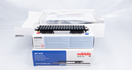 Märklin 44736 Bausteinwagen-Set, Wie neu unbespielt | Zustand: Gebraucht