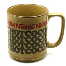 Nestlé Hot Cocoa Mug • Rich ’N Creamy • Stoneware • Japan • 1970s Vintage • 3.5”