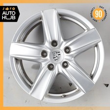 Porsche Cayenne 958 8 X 18 18 Wheel Rim Silver 7p5601025d Oem