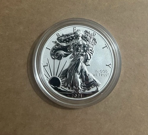2021 W Reverse Proof Type 1 Silver Eagle