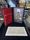 1984 Royal Canadian Mint 7-coin, double dollar proof set with 50% silver dollar