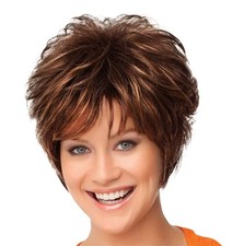 Gabor Gala Wig G829+ Dark Cinnamon Mist Color Average Comfort Cap by Hairuwear