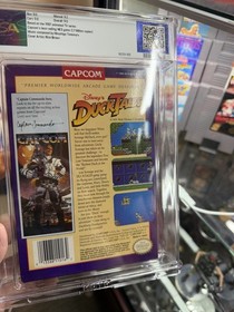 Capcom Disney's DuckTales PSA GAMES Graded 9.0 CIB(NES) 🔥💎(Read)👍⭐️9.6 cart