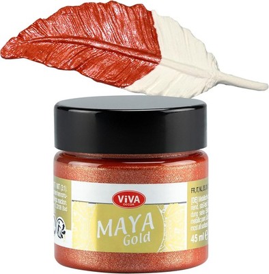 ViVA DECOR Maya Gold 45 ml kupfer