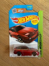 Hot Wheels - NISSAN 180SX TYPE X '96 - NIGHTBURNERZ 1/64 NEW FOR 2015 RED 240SX