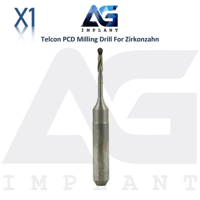 Telcon Dental PCD Milling Drill For Zirkonzahn System Ø6.0mm Restoration Tool