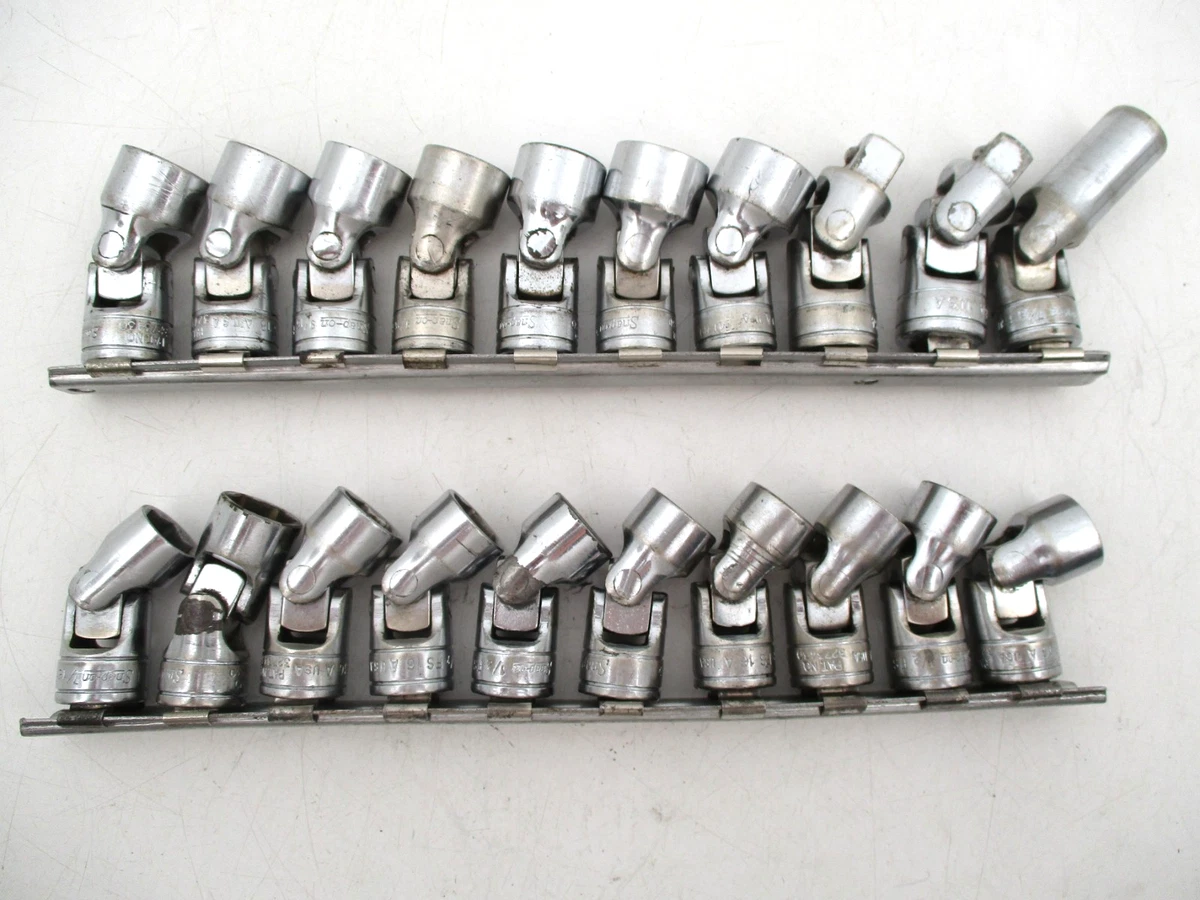 Snap-on Universal/Swivel 3/8in. Drive Vehicle Sockets and Socket