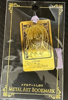 Re:Zero Metal Art Bookmark Emilia, Beatrice, Echidna