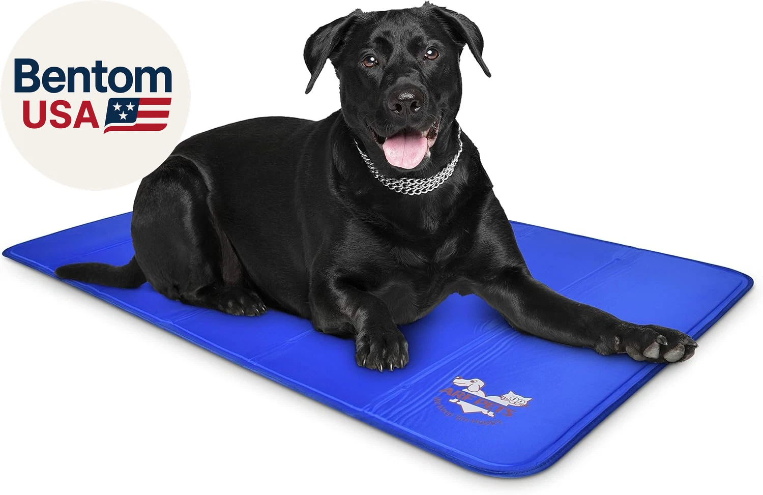 Dog Cooling Mat 35” X 55” Pad for Kennels, Crates & Beds, Non-Toxic, Solid Self