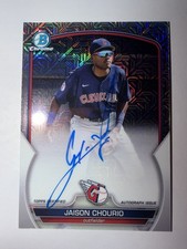 2023 Bowman Chrome - Mega Box Chrome Mojo Autographs Jaison Chourio #BCMA-JCO...