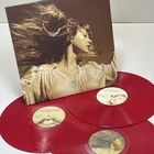Taylor Swift Fearless Taylors Version Exclusive Limited RED Vinyl Record 3LP
