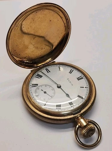 Antique Elgin Pocket Watch 15 Jewel   Working
