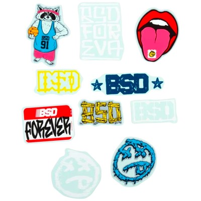 BSD Foreva BMX Sticker Set Aufkleber Set 10st. 2023