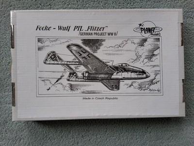 Sammlungsauflösung: Planet Models Focke-Wulf PTL Flitzer in 1:48, RESIN, versieg