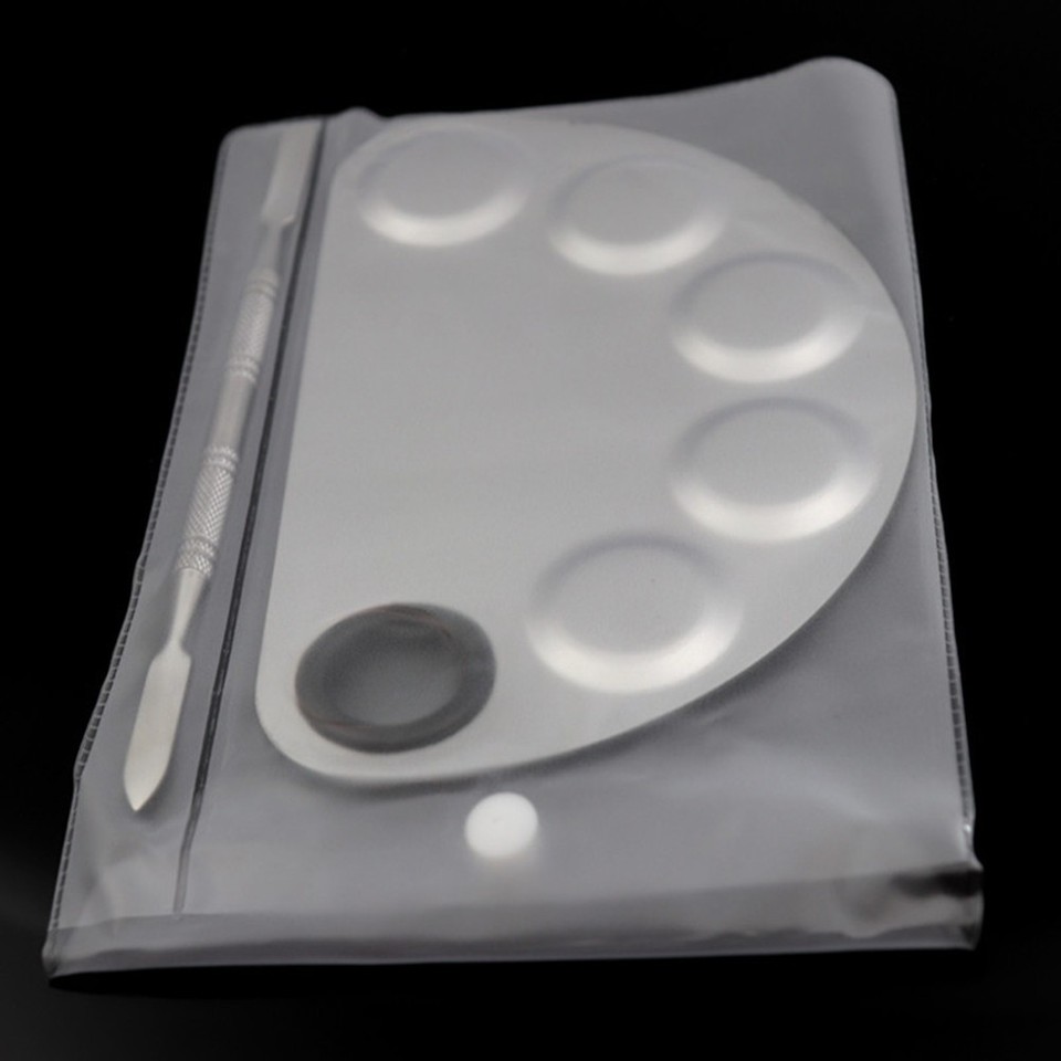 Silver Stainless Steel Reusable Painting Color Tray for Art and Drawing ...