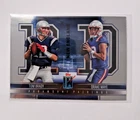 Tom Brady & Drake Maye Paramount Pairings Topps Patriots Dual QB Card