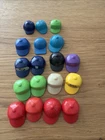 Vintage PLAYMOBIL Lot of 18 Hats Baseball