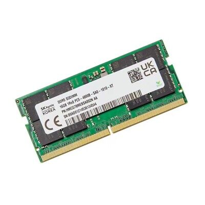 SK Hynix 16GB DDR5 4800MHz PC5-38400 262-Pins 1RX8 1.1V Laptop