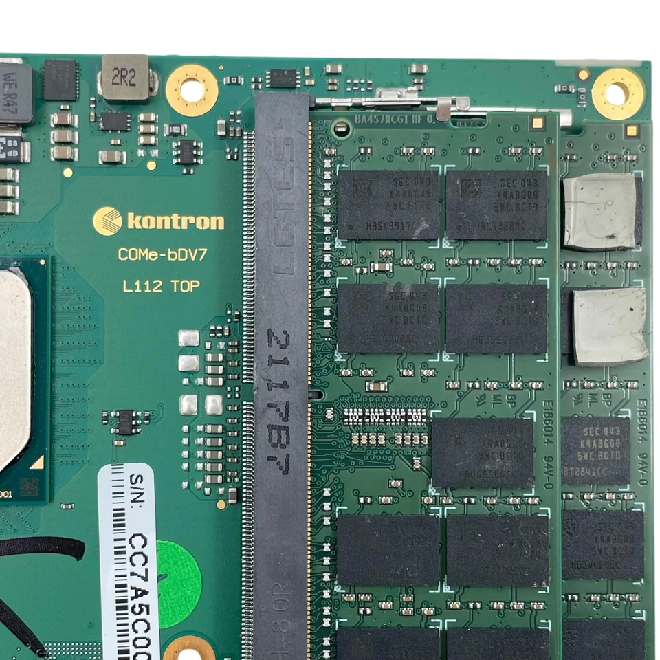 Kontron COMe-bDV7 COM EXPRESS  w/ INTEL CPU SR38C 2Ghz 32GB Ram - Image 2 of 4