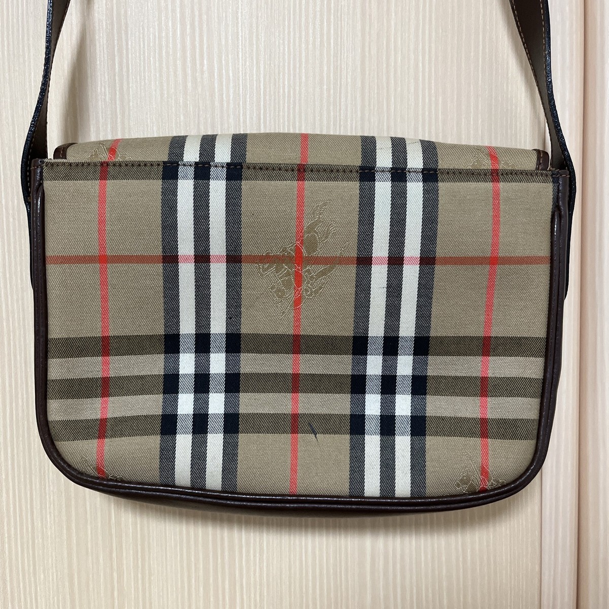 バッグ 90s vintage BURBERRY shoulder bag grunge BURBERRY 90s NOVA CHECK BUCKLE SHOULDER BAG – RDB