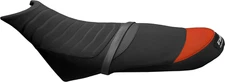 Seat Cover Sea-Doo SPARK 2-UP (14-22) Black/Red Carbon Fabric Soft FMX COVERS