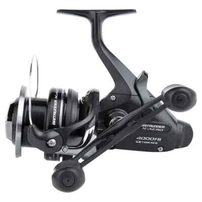 Shimano X Aero FB 4000 Baitrunner - Schwarz Angelrolle (BTRXAR4000FB)