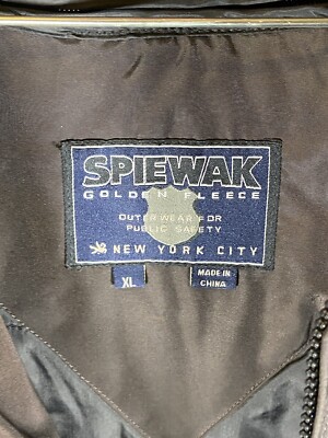 SPIEWAK Golden Fleece NYC New York Thinsulate Insulated Security