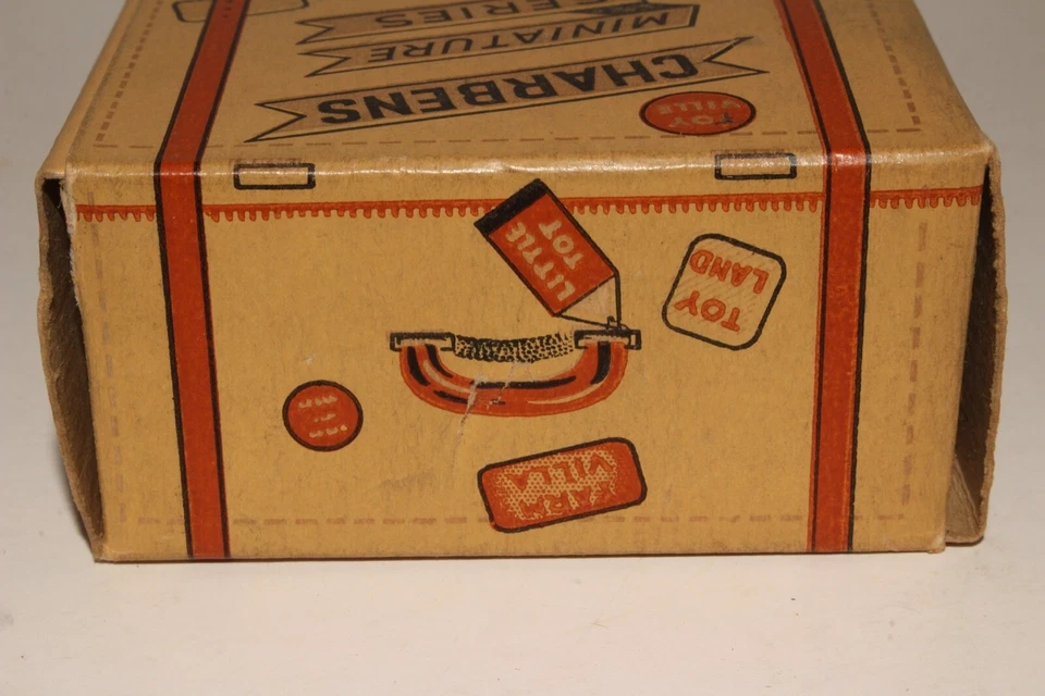 CHARBENS MINIATURES ENGLAND NO. 4, FORD MODEL T, BLUE,  NICE, ORIGINAL, BOXED - Image 4 of 4