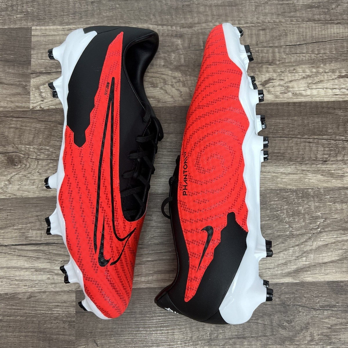 Nike Phantom GX Academy Multi-Ground Soccer Cleats Black Red Nike Phantom GX Academy Multi-Ground Soccer Cleats Black Red