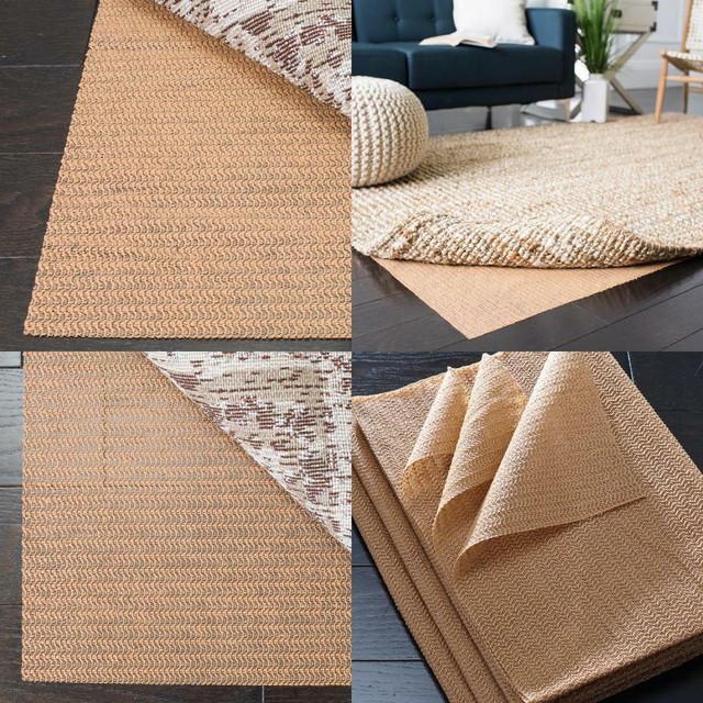 Rug Pad 8x10 Non Skid Slip Underlay Nonslip 5x7 5x8 4x6 3x5 2x4 7x10 3x4 Padding