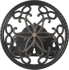 Liberty Garden 671 Wall Mount Decorative Garden Hose Butler, Holds 125-Feet of 5