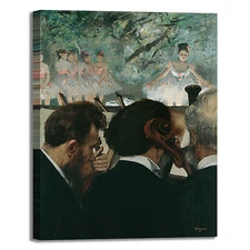Degas Orchestral Design Picture Print Canvas Painting Frame Home Decor