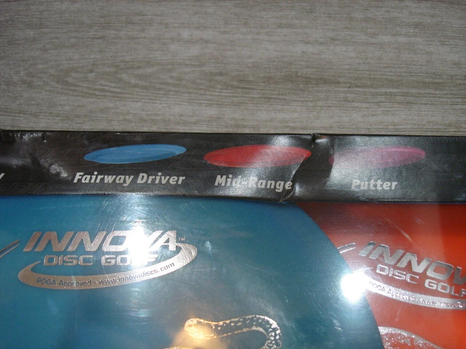 New/Sealed Innova Disc Golf Starter Set 3 discs 8" - Driver, Mid-Range, Putter - Image 2 of 4