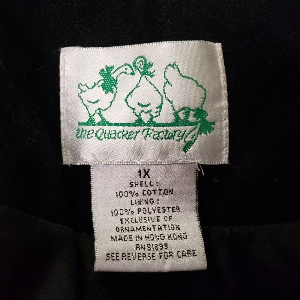 Blazer Quacker Factory Mujer Estrás Talla 1X Negro Negocios Carrera Glamour Foto 4 de 4