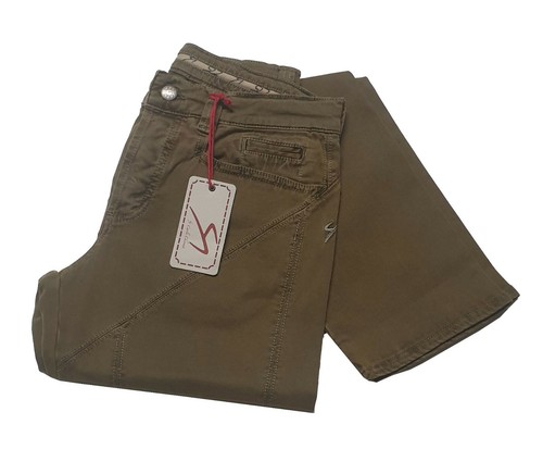 9.2 Carlo Chionna P01U1010 Pantalone Jeans Uomo Verde tg var -68 %  OCCASIONE | eBay