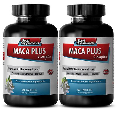 L-Arginine Plus - Maca Plus Complex 1275mg - Testosterone Supplement 2B