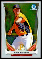 2014 BOWMAN CHROME MINI #223 NICK KINGHAM PITTSBURGH PIRATES