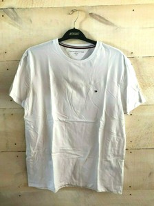 tommy hilfiger plain white t shirt