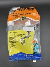  SNAPPYTRAP 1-1/2 in. All-in-One Drain Kit for Single Bowl Kitchen Sinks DK-100 