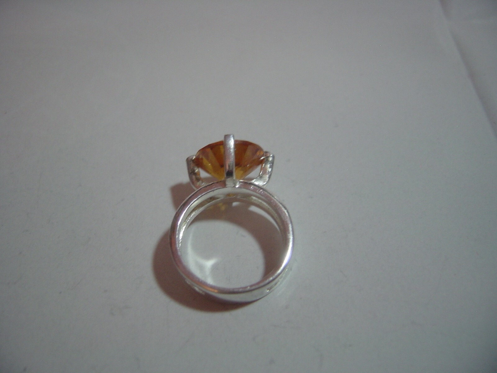 Solid Silver Vintage chunky Ring-genuine large or… - image 4