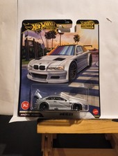 2025 Hot Wheels Premium Boulevard Silver BMW M3 GTR 142 New/Real Riders   