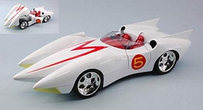 Jada Toys Jada91879 Speed Racer Mach 5 weiß 1:18 Modellino Die Cast Modell