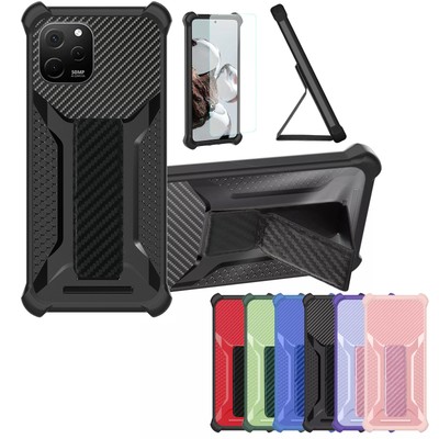 for Huawei Nova Y61 Phone Case Cover Glass Screen Protector A1