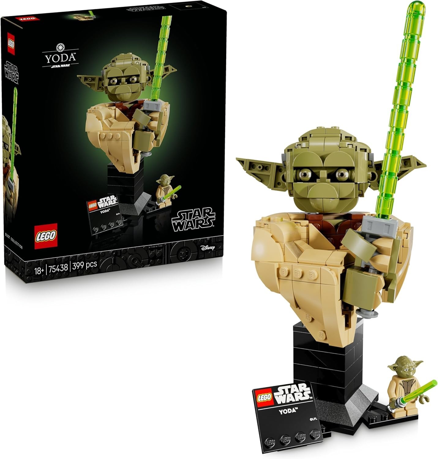 Lego Star Wars™ 75438 Yoda™ Bust - Image 8