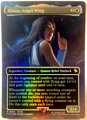MTG Rinoa, Angel Wing (Borderless Foil) Commander: Final Fantasy 450 FFVIII  NM | eBay