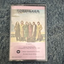 Foreigner Foreigner 1977 Cassette Atlantic Rock RCA Music Service Dolby CS18215