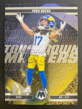 Puka Nacua 2025 Panini Mosaic Touchdown Masters Los Angeles Rams #12