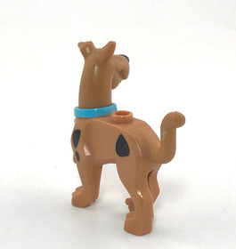 Scooby Doo Great Dane Scooby-Doo Walking with Medium Azure Collar Pattern Lego