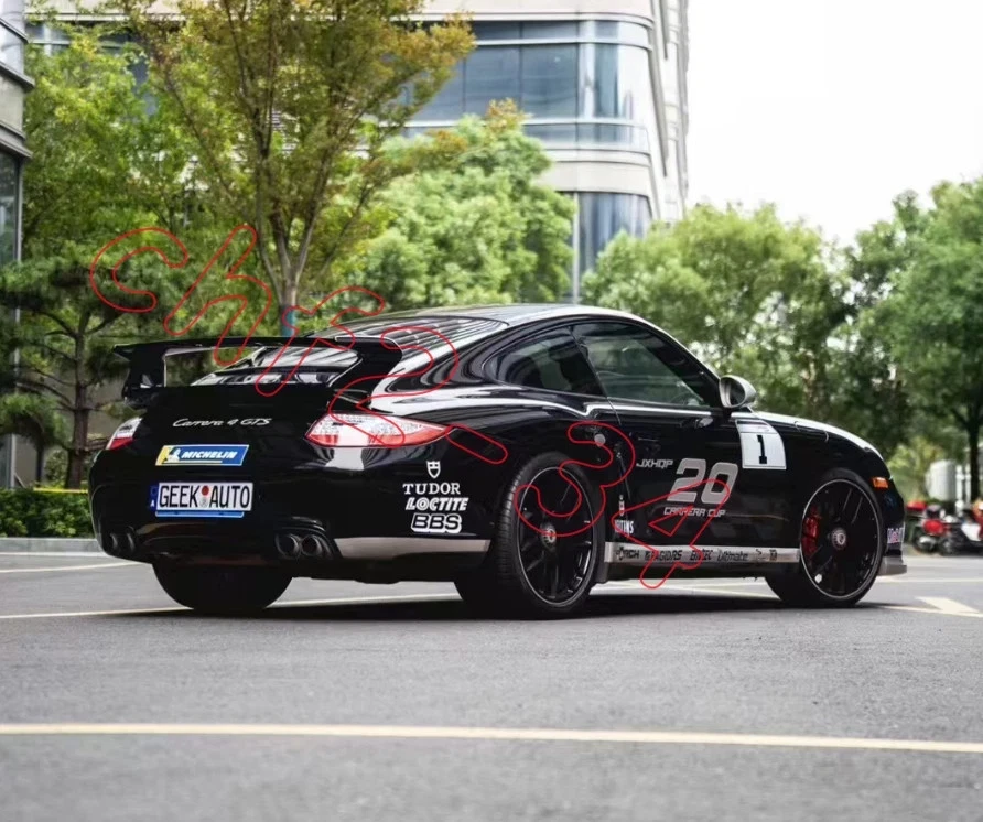 Par de luces traseras LED completas de lente transparente 2008-2012 para Porsche 911 997.2 Foto 4 de 4